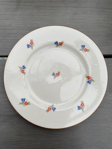 Porcelæn 11 stk dessertallerkner