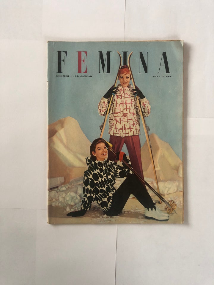 Bøger og blade, Femina Nr. 4 Jan 1958