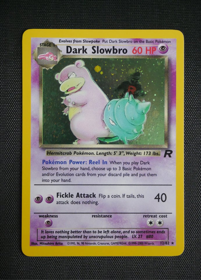 Samlekort, Pokémon: Dark Slowbro,