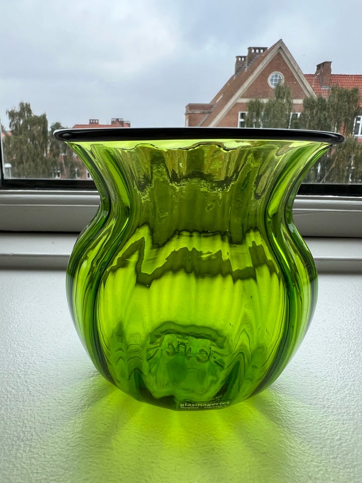 Glas, Vase, Glasmageriet Mygdal