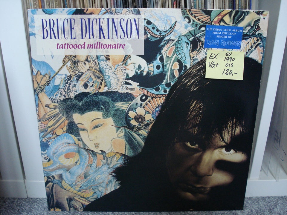 LP Bruce Dickinson Tattooed