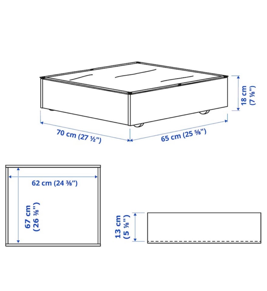 Sengeskuffe IKEA