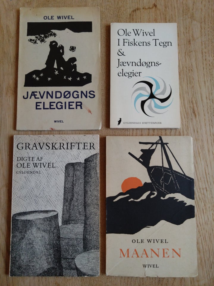 Digtsamlinger, Ole Wivel, genre: