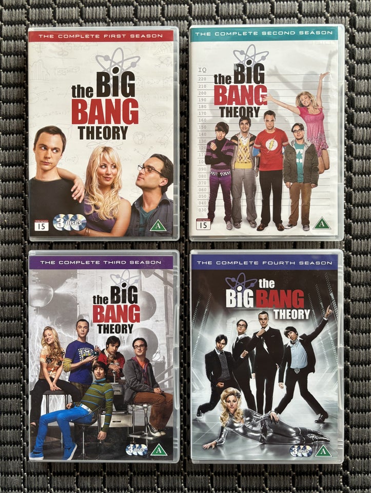 The Big Bang Theory DVD TV-serier