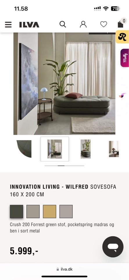 Sovesofa, Innovation Living -