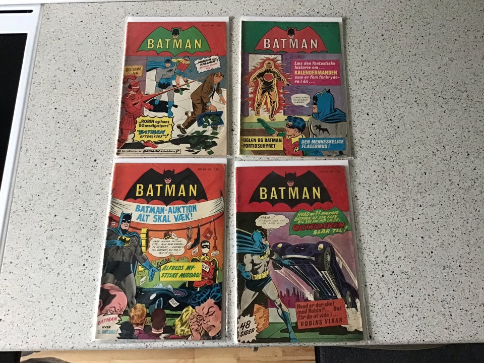 8 Batman fra 60erne, Tegneserie