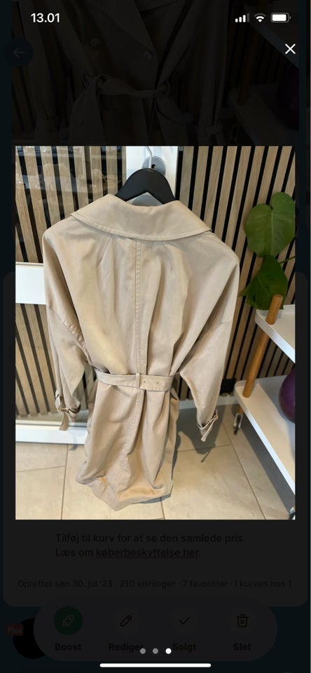 Trenchcoat str 40 HM