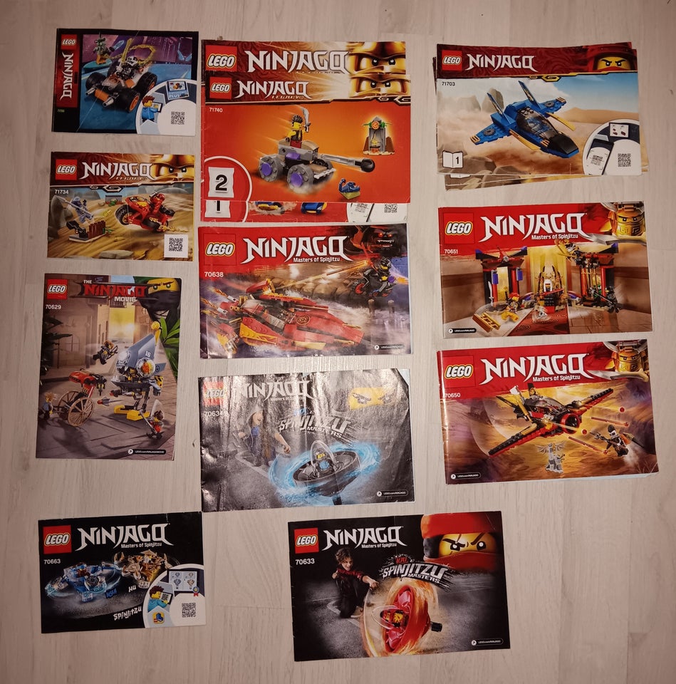 Lego Ninjago, 12 modeller