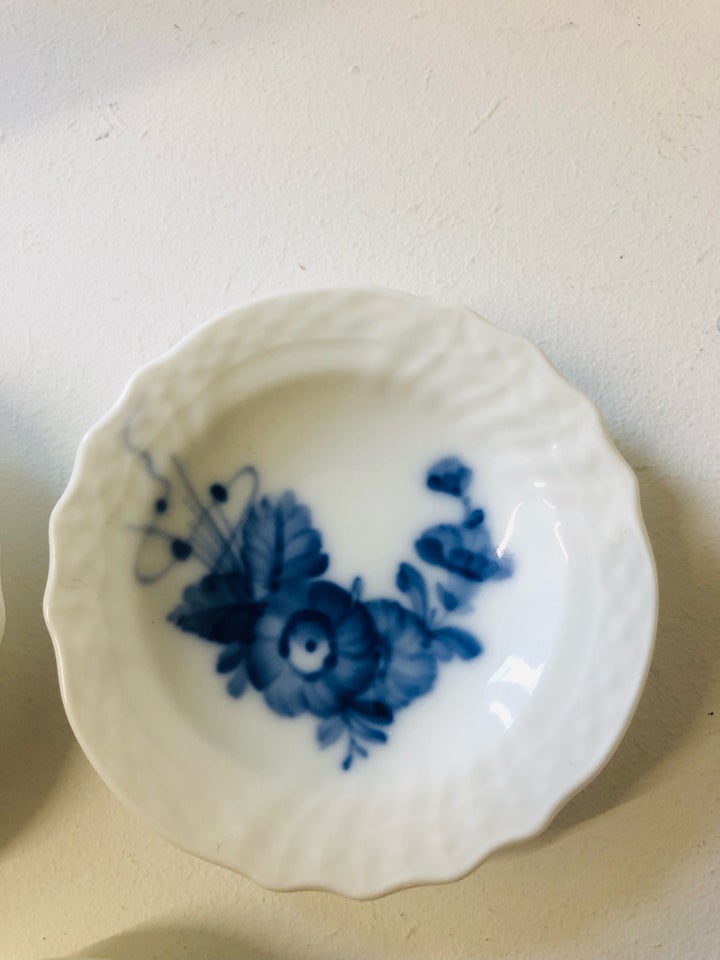 Porcelæn Blå Blomst svejfet