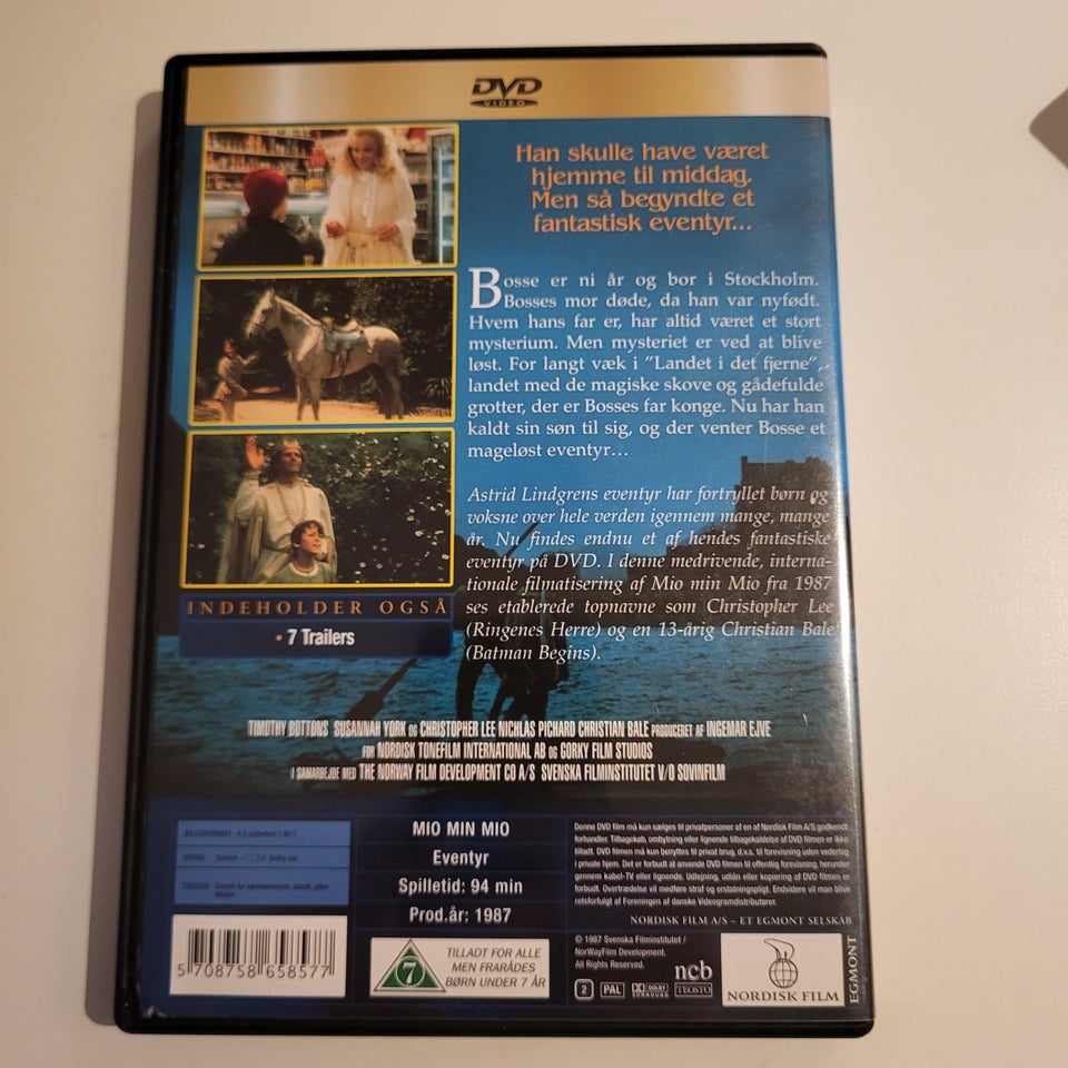 Mio min Mio, DVD, drama