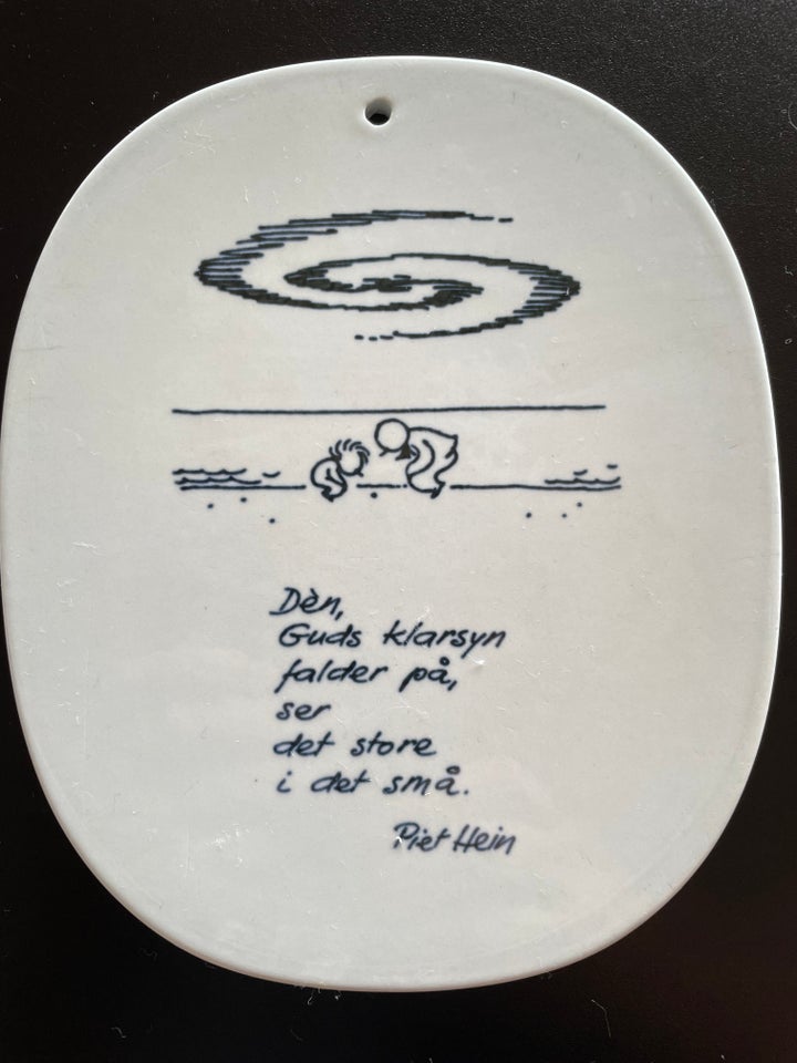 Fajance, Piet Hein platter, Royal