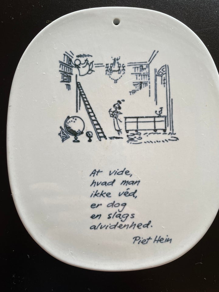 Fajance, Piet Hein platter, Royal