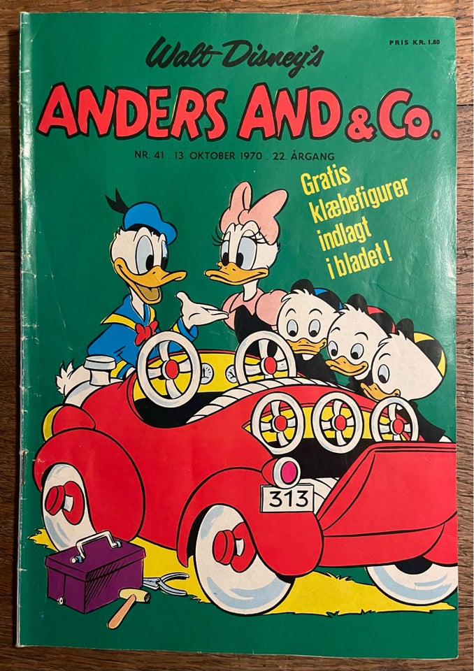 Anders And 1971 nr. 41, Walt Disney,