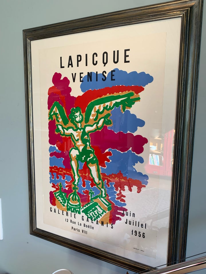 Vintage plakat, Lapicque , b: 58 h: