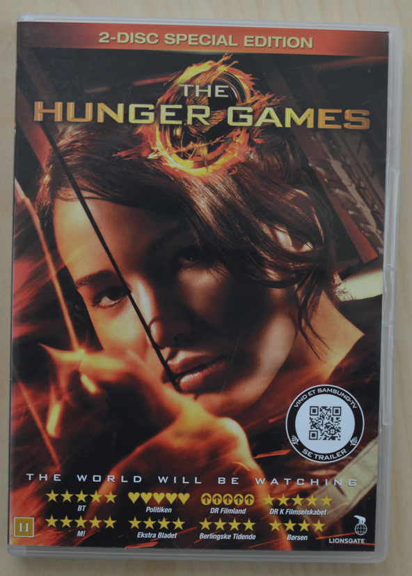 Hunger Games , DVD, action