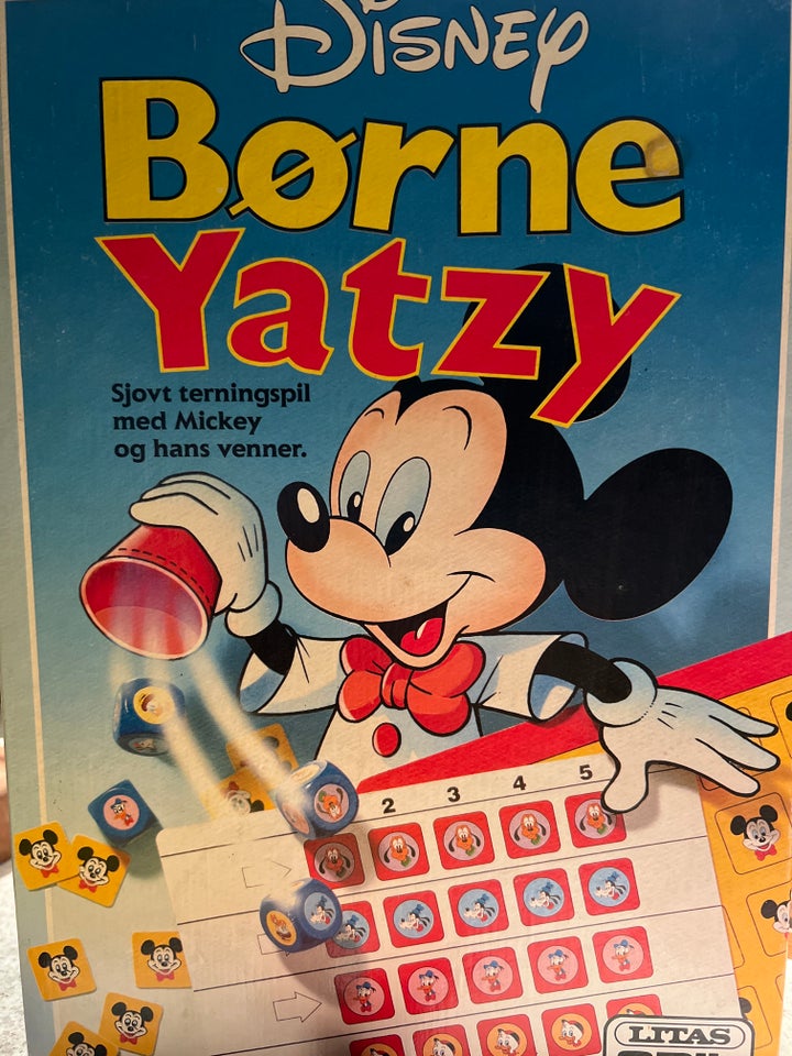 Andet legetøj, Børne yatzy, Disney