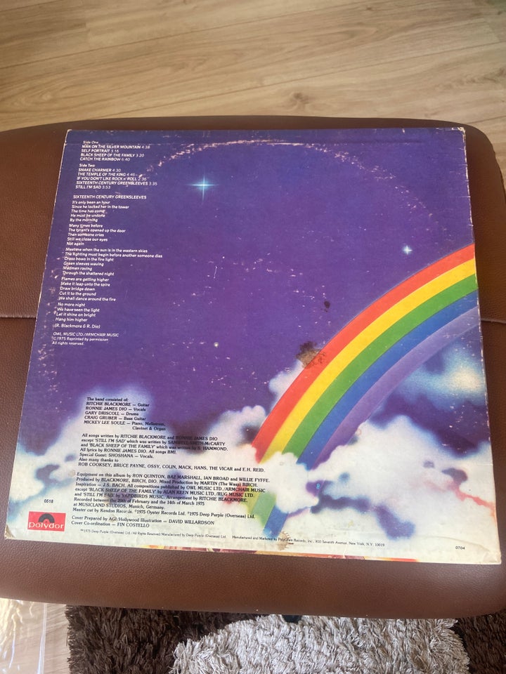 LP, Rainbow, Ritchie Blackmores