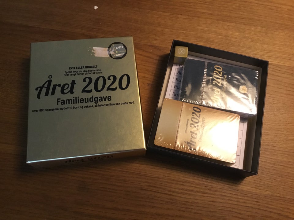 Året 2020 kortspil