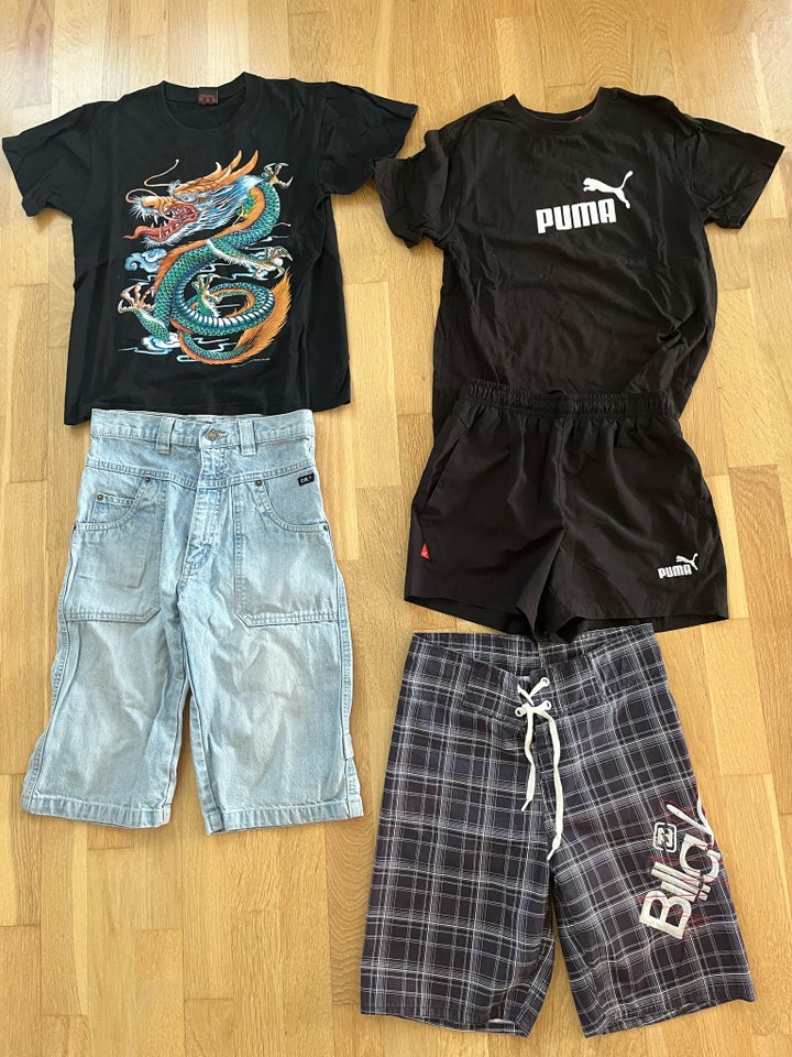 Blandet tøj, Shorts, T shirts