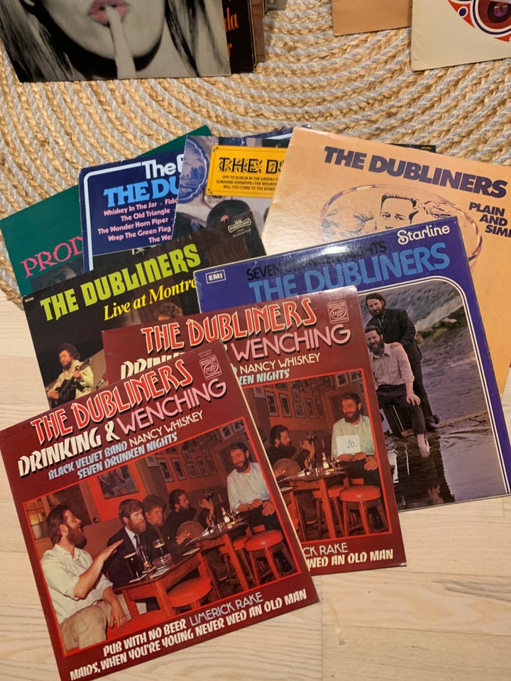 LP, The Dubliners, 8xAlbums