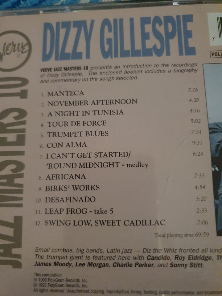 Dizzy Gillespie: Compilation,