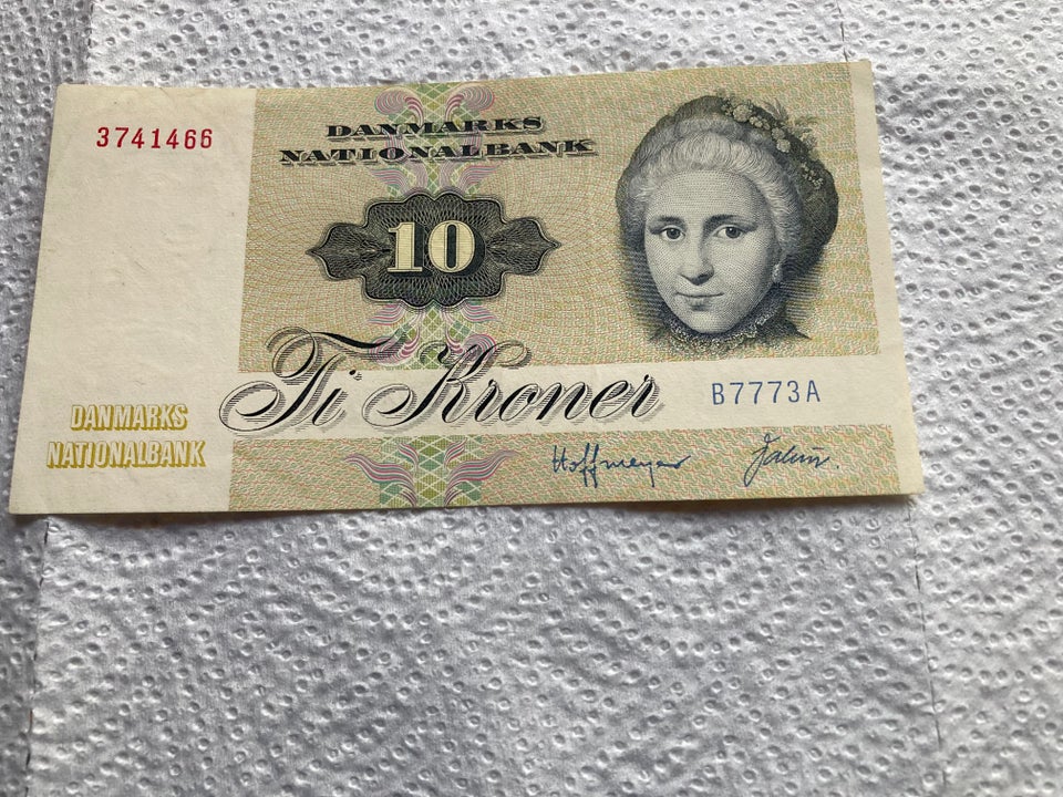 Danmark, sedler, 10 kr