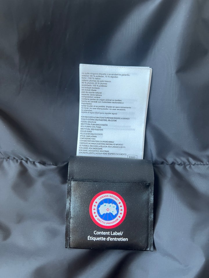 Jakke, str. XL, Canada Goose Carson