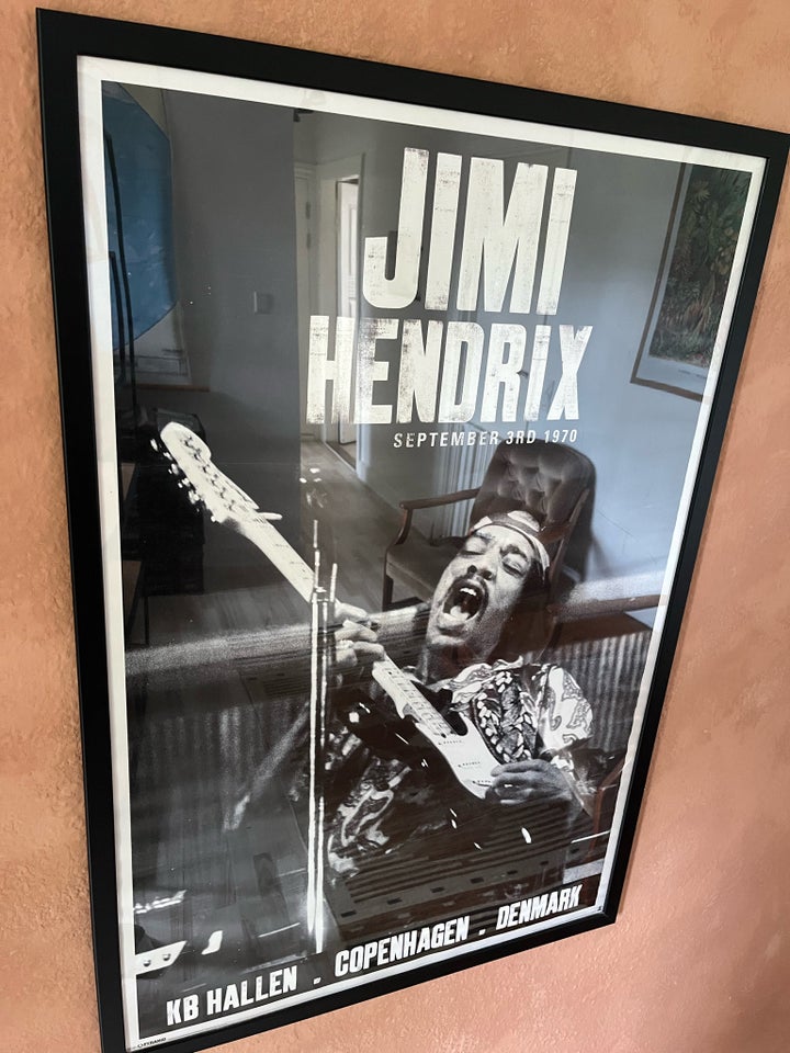 Plakat Jimi Hendrix motiv: Jimi