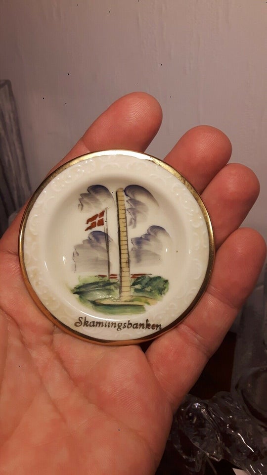 Mini-fad/platte porcelæn