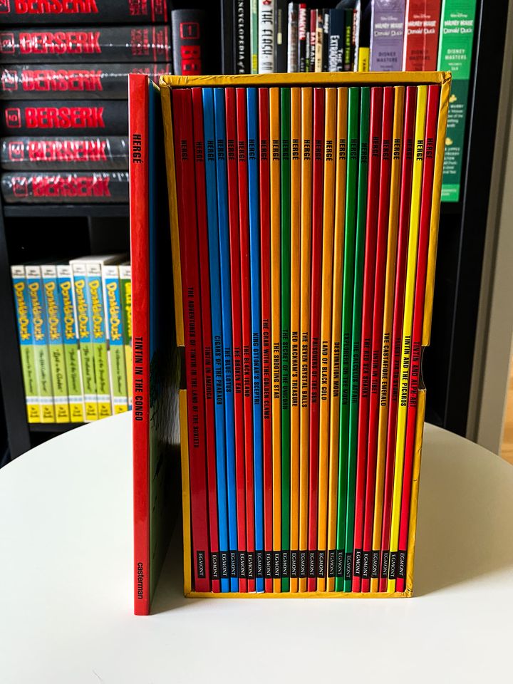 Complete Tintin Paperback Boxset +