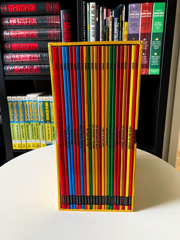 Complete Tintin Paperback Boxset +