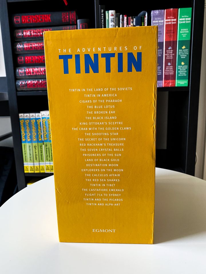 Complete Tintin Paperback Boxset +