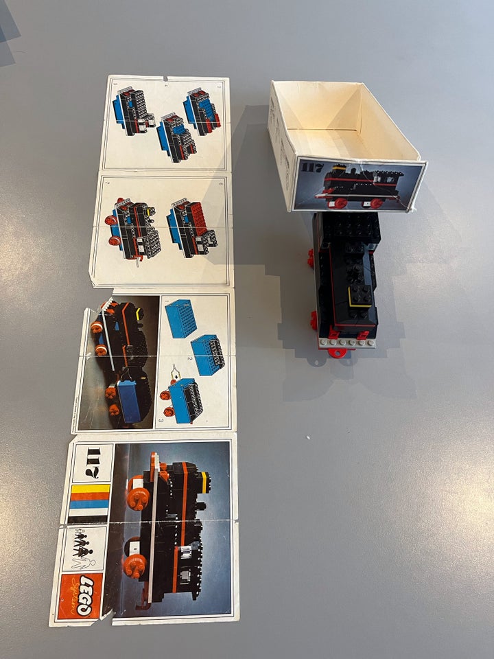 Lego Tog 117 KOMPLET MED