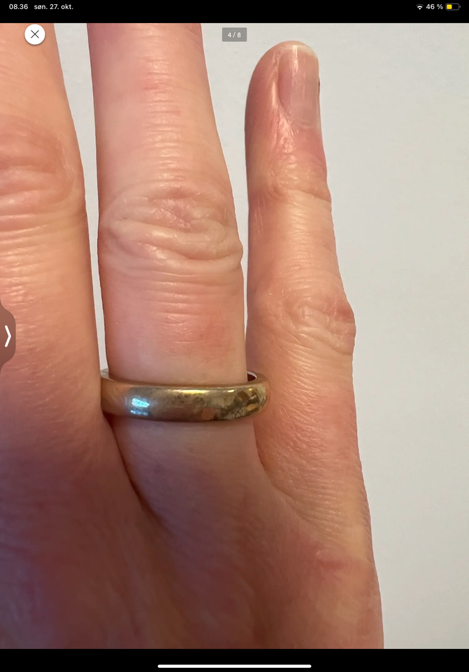 Ring, andet materiale, Vintage