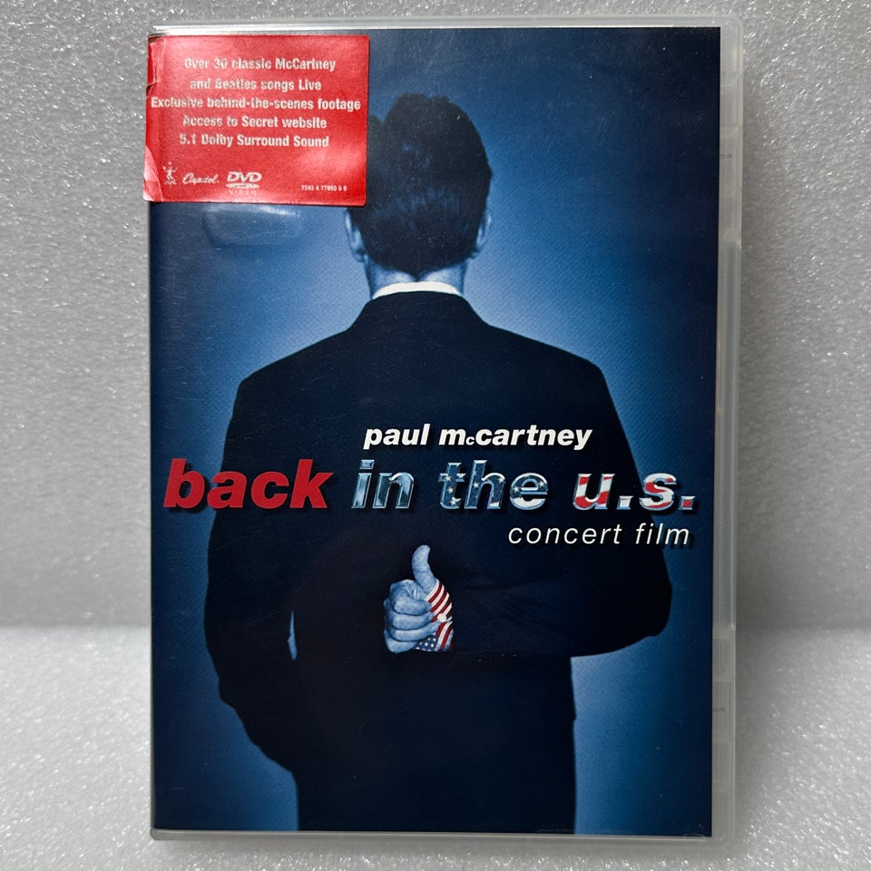 Back In The US - Concert Film