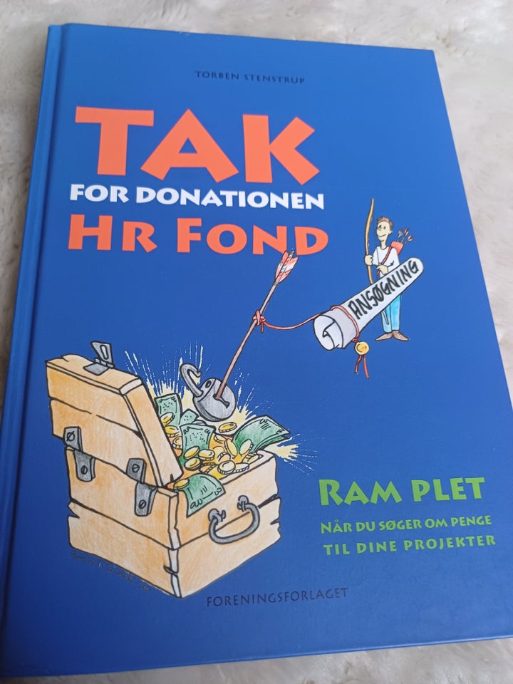 Tak for donationen Hr Fond, Torben