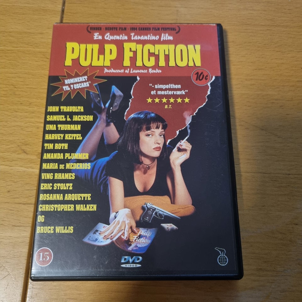 Pulp Fiction, DVD, action