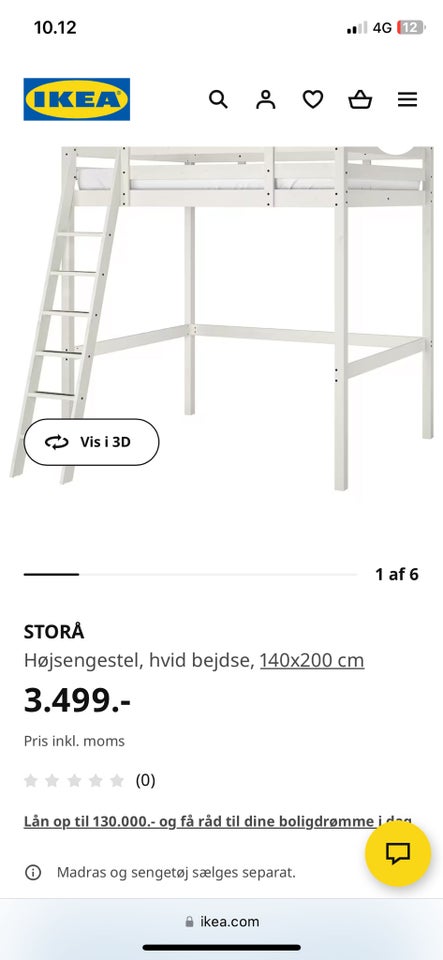 Højseng, IKEA, STORÅ