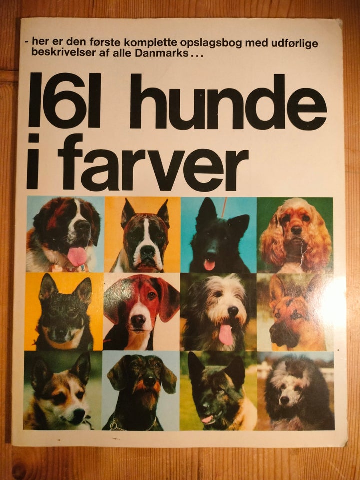 161 hunde i farver, emne: dyr