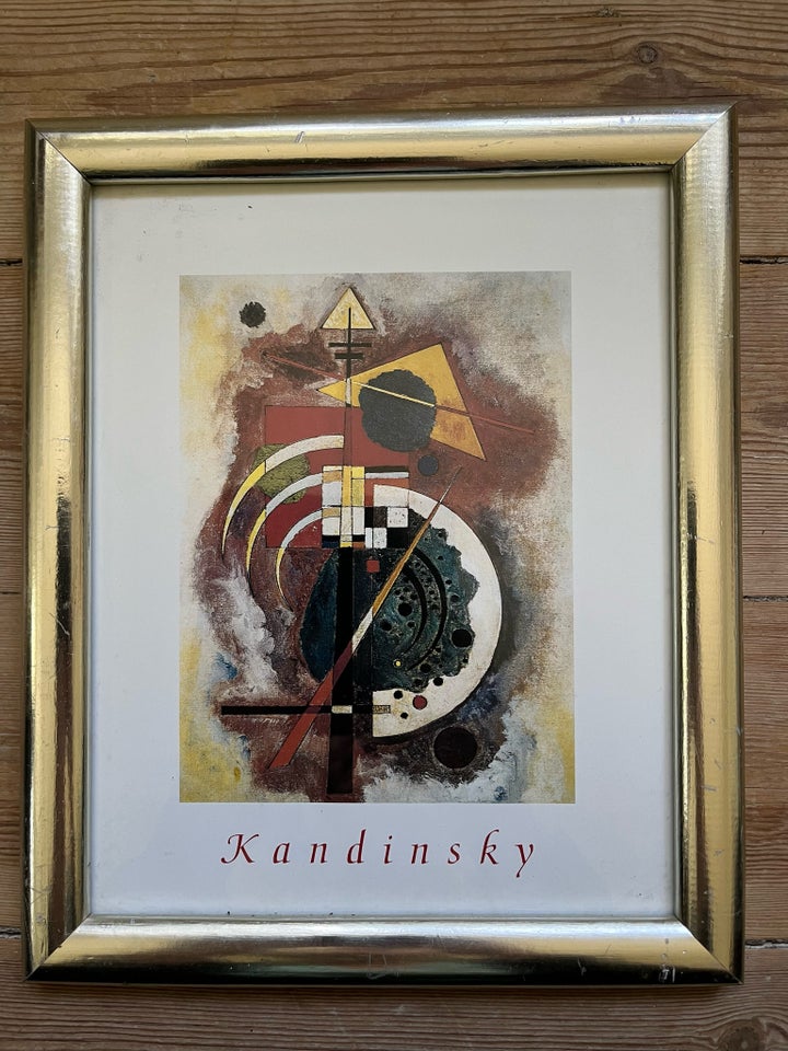 Tryk Kandensky motiv: Abstrakt