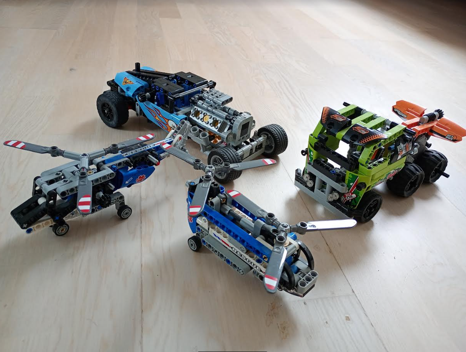 Lego Technic, 2x42020, 42022 og