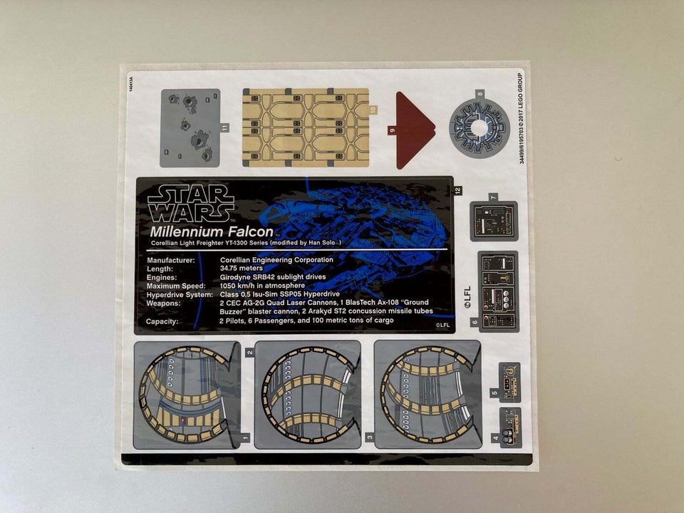 Lego Star Wars, Millenium Falcon