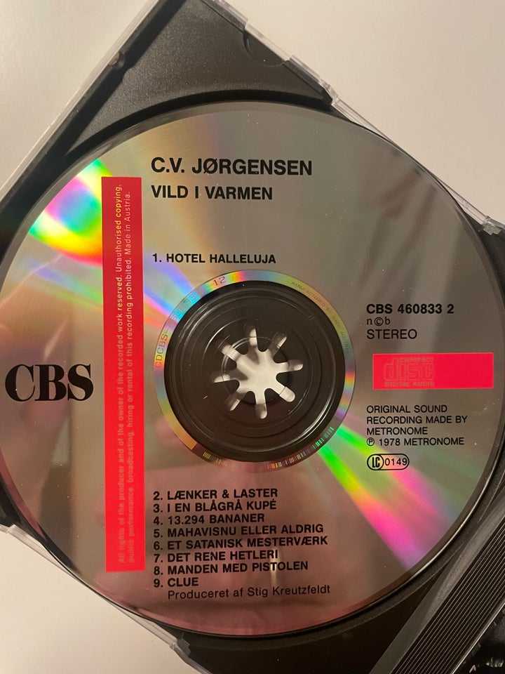 CVJørgensen: Vild i varmen rock