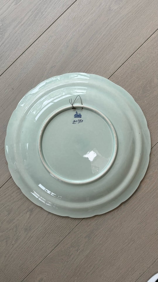 Delfts tallerke , Porcelæn