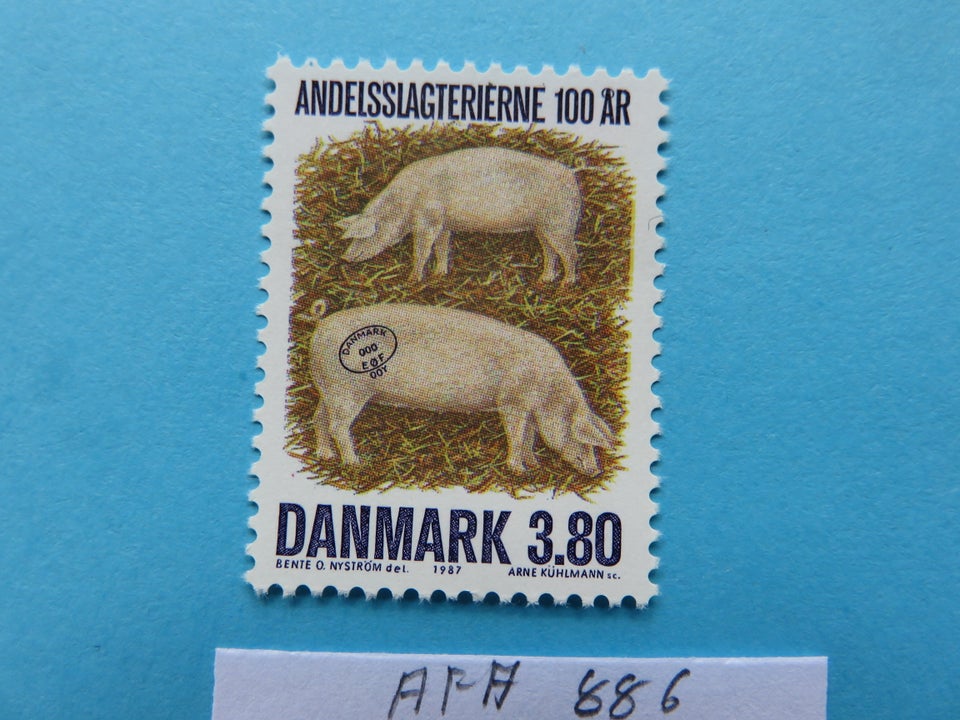 Danmark, postfrisk, AFA 886