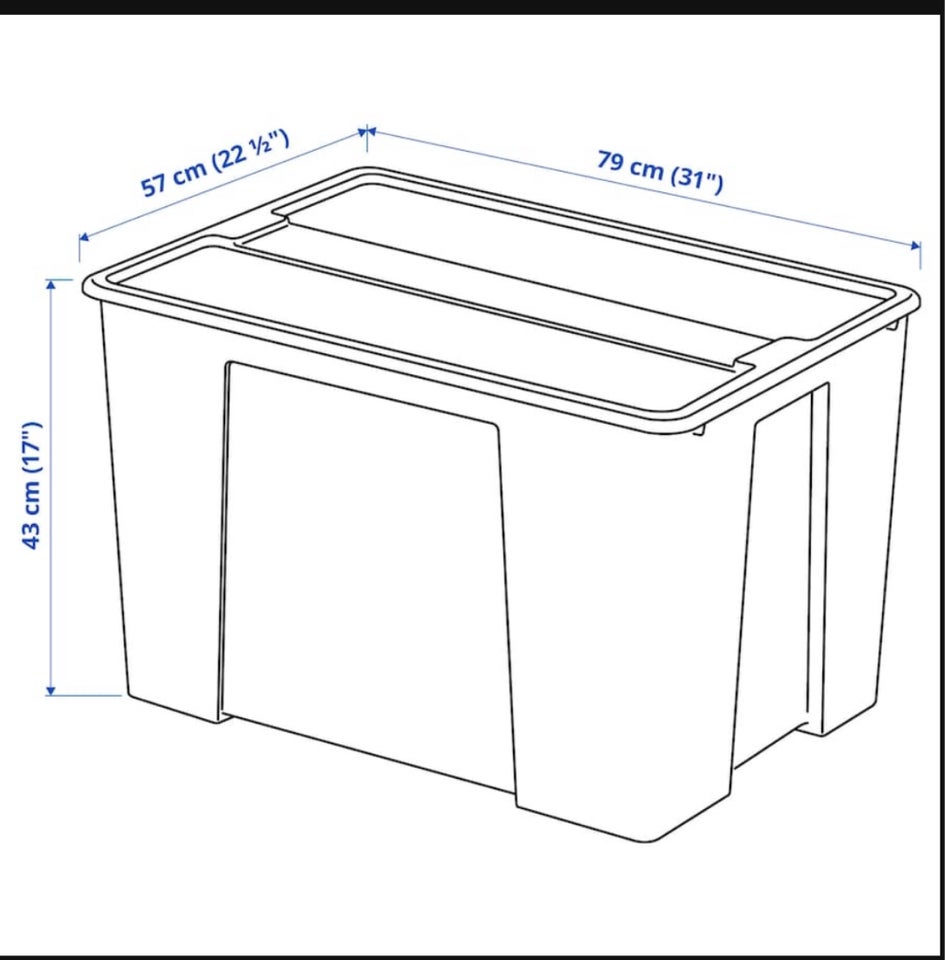 SAMLA opbevaringskasser, IKEA