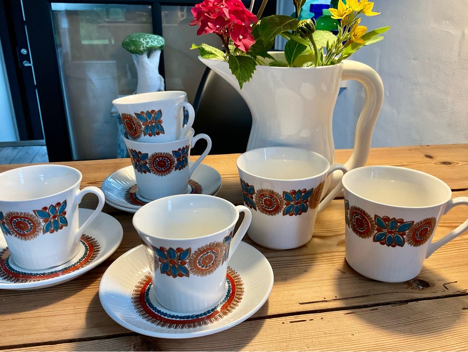 Porcelæn Retro kaffe og te kopper