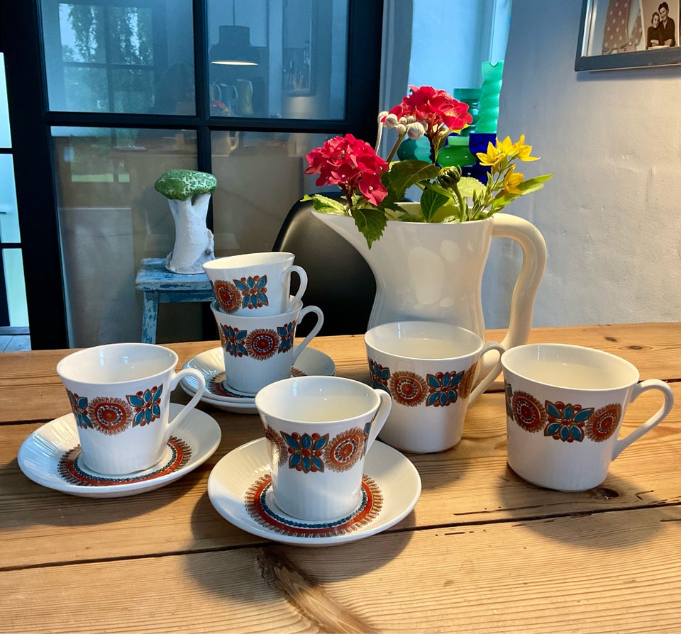 Porcelæn Retro kaffe og te kopper