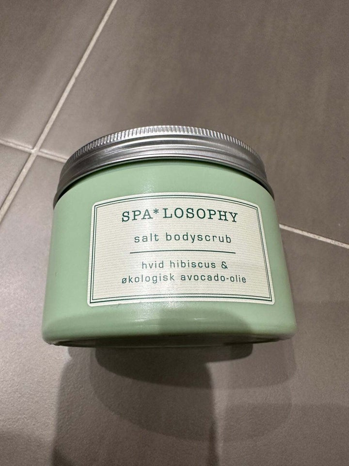 Hudpleje, salt bodyscrub, SPA