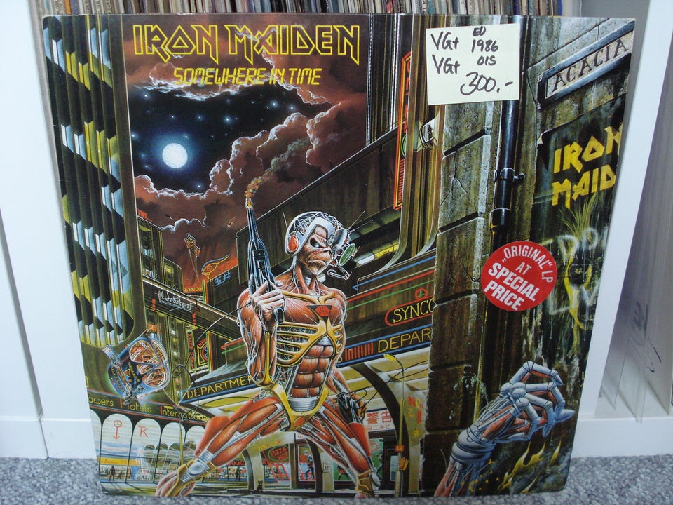 LP, Iron Maiden, Somewhere In Time